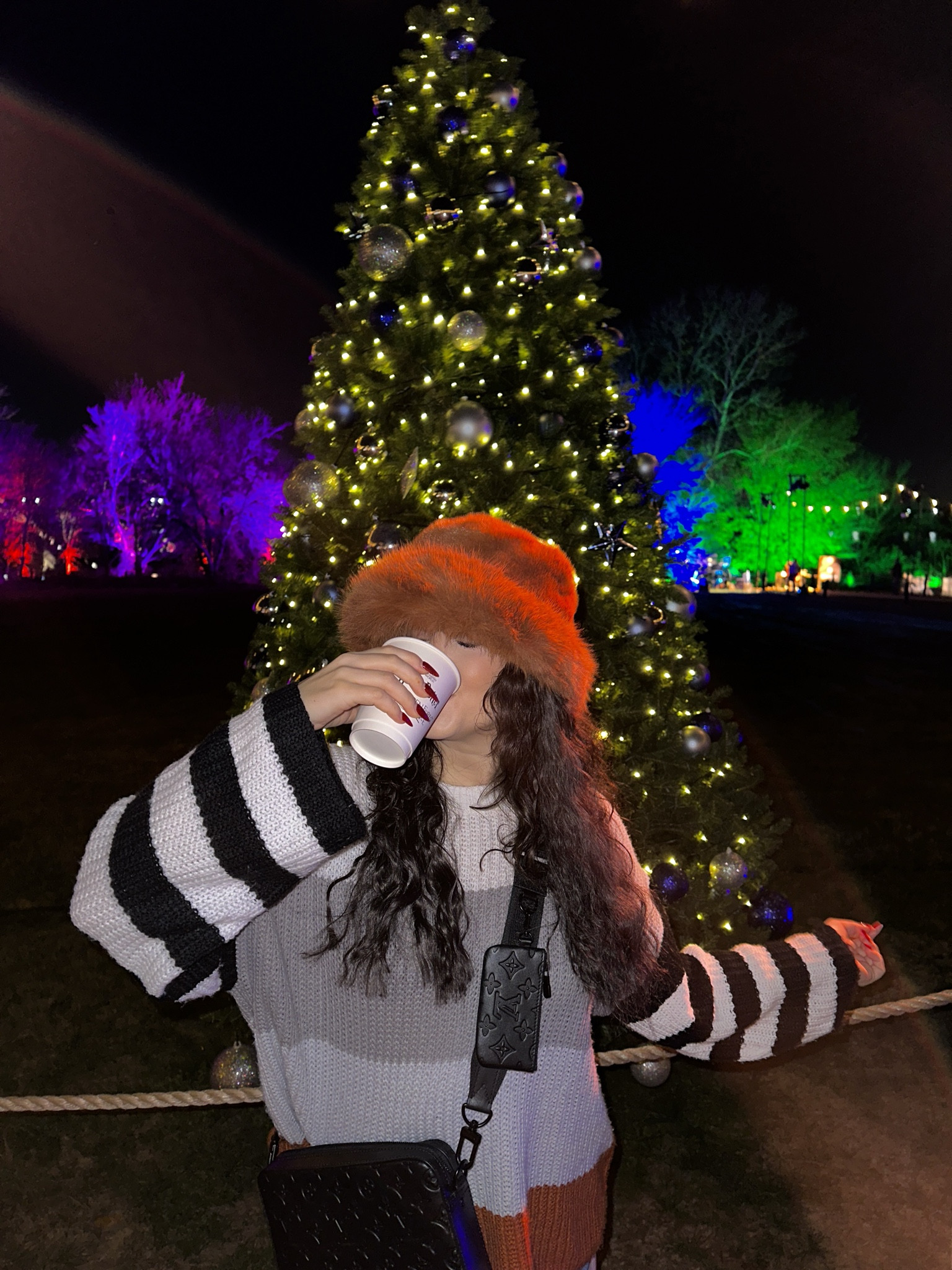 Fuzzy hats ALL WINTER 

#LTKHoliday #LTKSeasonal #LTKstyletip