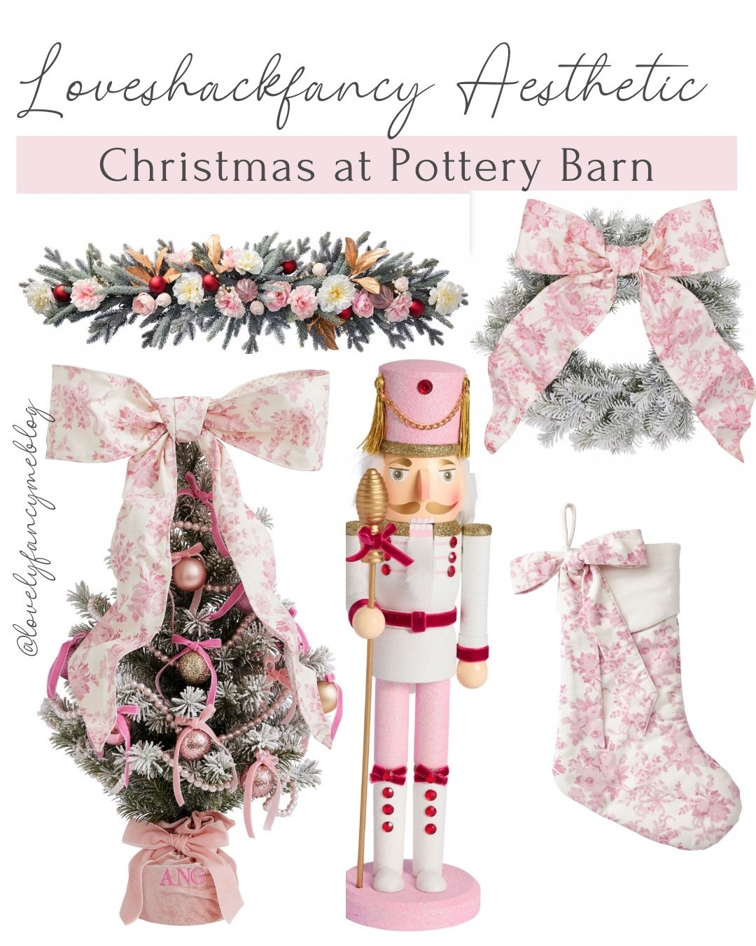 Christmas is coming to town and online shopping! Shop here the cutest Christmas decorations from the Loveshackfancy x Pottery Barn collaboration! 

gift ideas / Gifts for her / gift guide for her winter outfits / winter fashion 2025 / winter outfits 2025 /cold winter outfits women / winter outfit inspo / winter outfit ideas / Christmas home decor / Christmas table setting / Christmas plates / Christmas tree / winter outfit inspirations / cute winter outfits / casual winter outfits / winter fashion 2025 / winter fashion trends / womens winter fashion / edgy winter fashion / early winter outfits / winter transition / Neutral fashion / neutral outfit / Clean girl aesthetic / clean girl outfit / Pinterest aesthetic / Pinterest outfit / that girl outfit / that girl aesthetic / winter outfits amazon / amazon winter outfits / winter fashion amazon / winter fashion 2025 amazon / amazon christmas finds / winter amazon finds / amazon womens winter  fashion / amazon winter/ amazon home decor / amazon finds / bow / girly finds / pink christmas / traditional Christmas / gold Christmas / silver Christmas #LTKChristmas #LTKWinter #winterwonderland #Christmas #newyears #christmastree #pink #gold #silver #home #homedecor #LTKGiftGuide