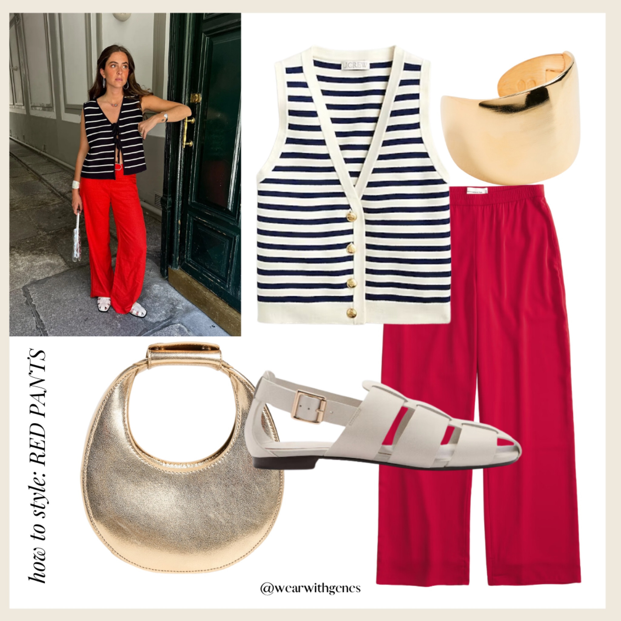 HOW TO STYLE - red pants

#LTKStyleTip #LTKFindsUnder100