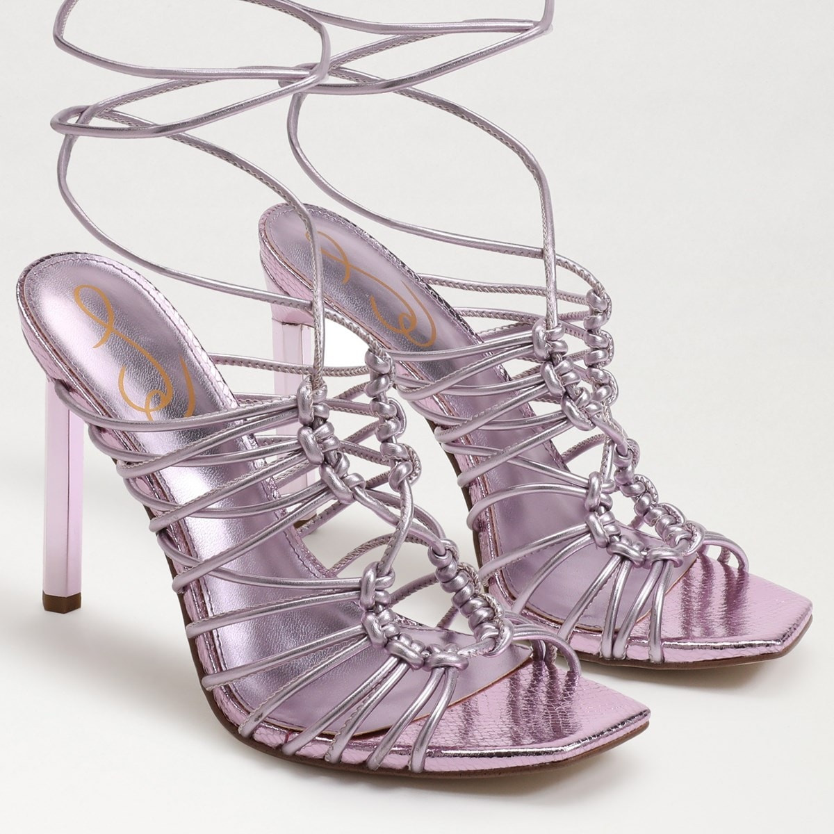 Lylah Lace Up Stiletto Sandal | Sam Edelman