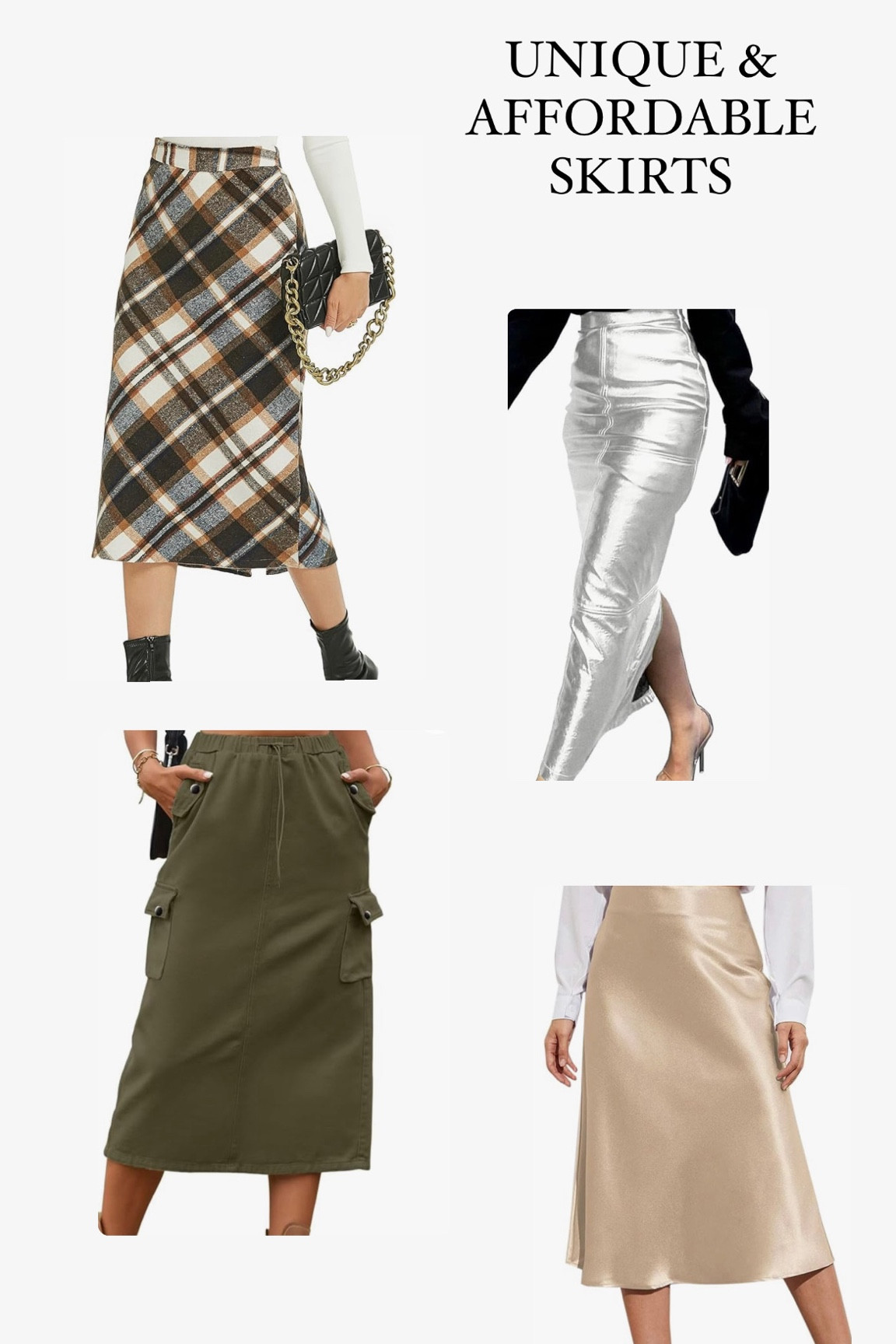 Upgrade your wardrobe with these gorgeous skirts!✨

#LTKfindsunder50 #LTKGiftGuide #LTKstyletip