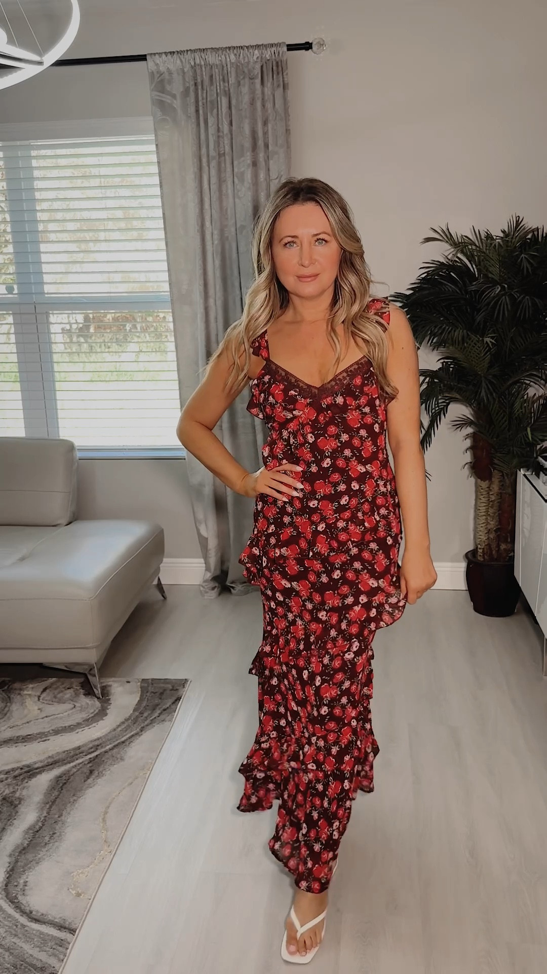 Such a fun, flirty dress. Love the ruffles.
TTS
wearing small. I’m 5’6

#LTKgrwm #LTKootd #LTKWedding