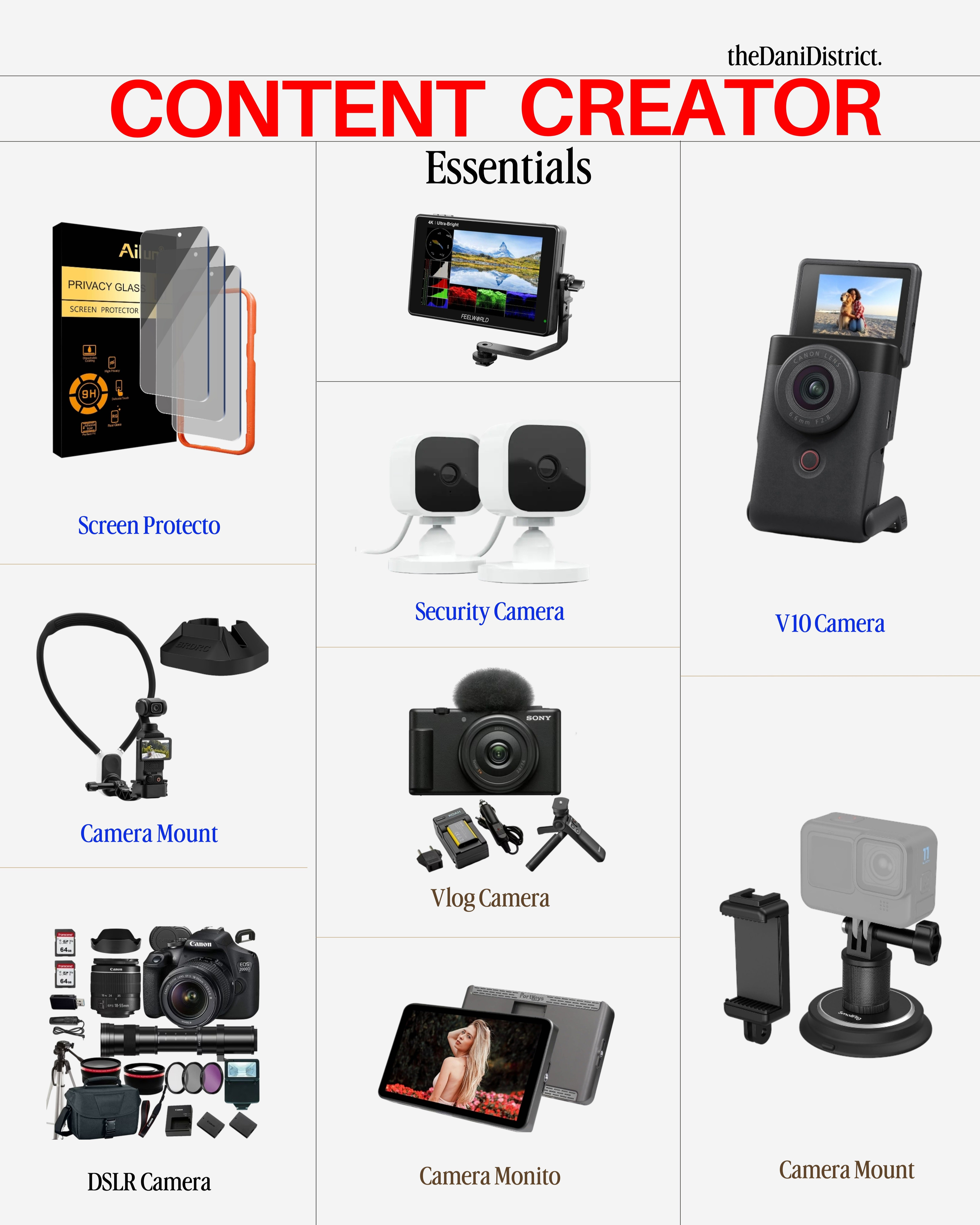 Level up your content! Grab my must-have creator essentials for stunning visuals & smooth workflows. Shop now! #CreatorTools #ContentCreator #BloggerLife #SmallBusiness #TechGadgets

#LTKActive #LTKU #LTKSaleAlert