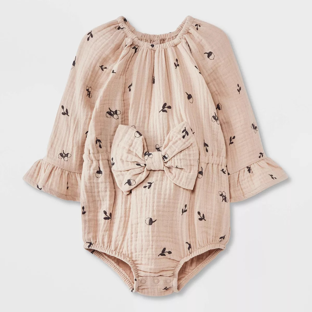 Grayson Mini Baby Girls' Bow Romper | Target