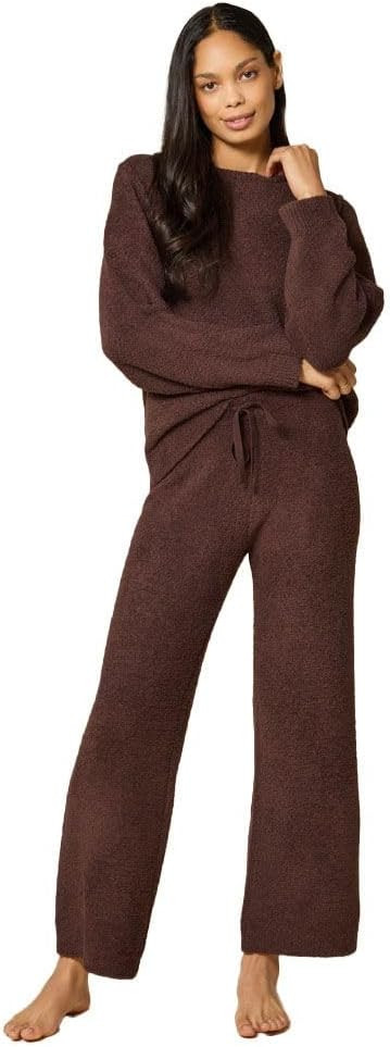 Softies Marshmallow Reverse Seam Crew Neck Lounge Set for Women Ultra Soft 2 Piece Loungewear wit... | Amazon (US)