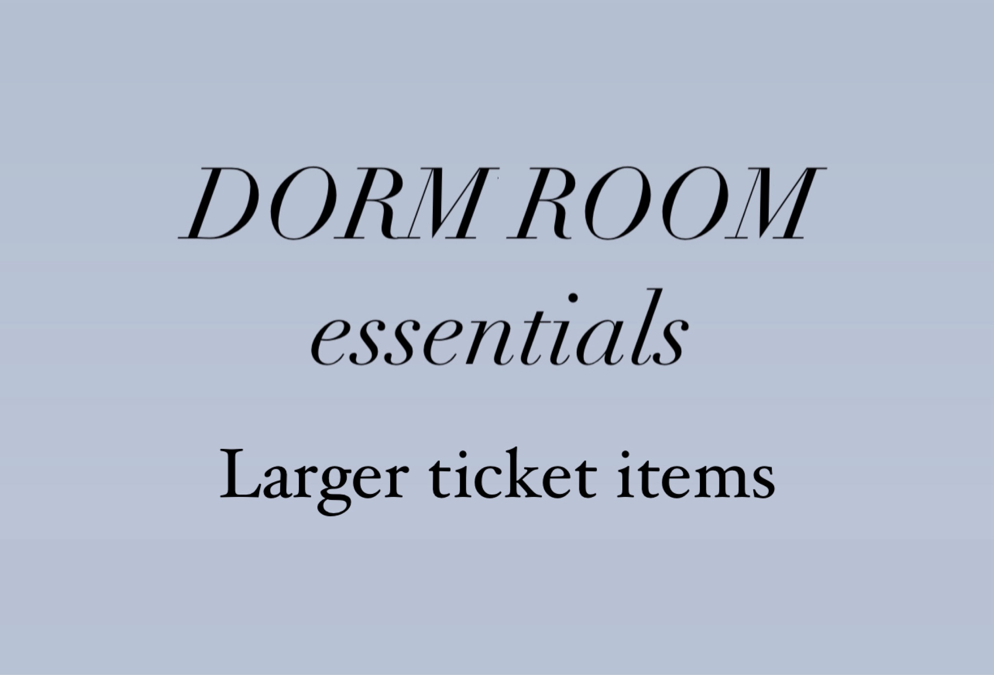Great deals on larger ticket dorm room items 

#LTKFamily #LTKSeasonal #LTKTravel