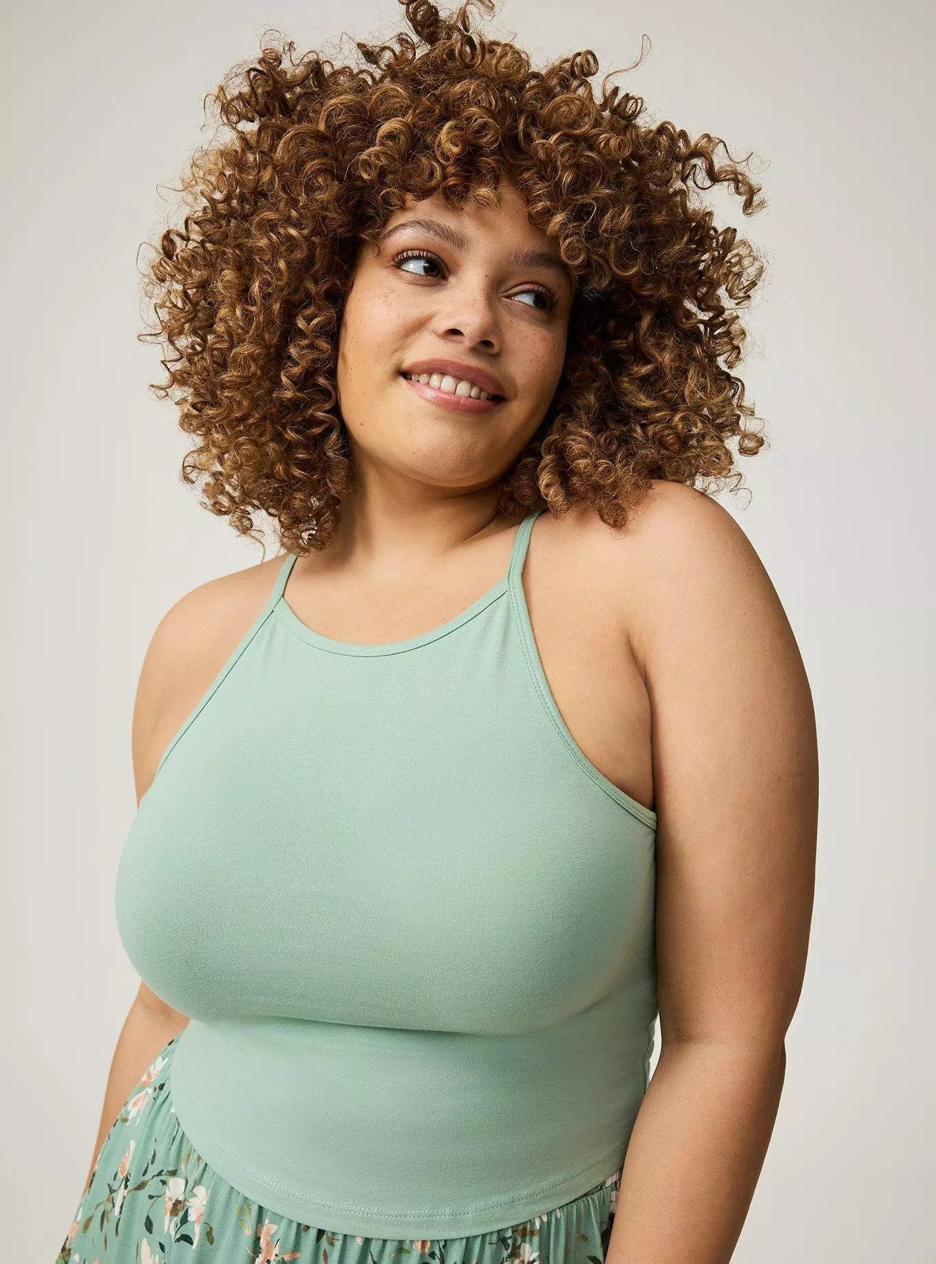 Foxy High Neck Crop Top | Torrid (US & Canada)