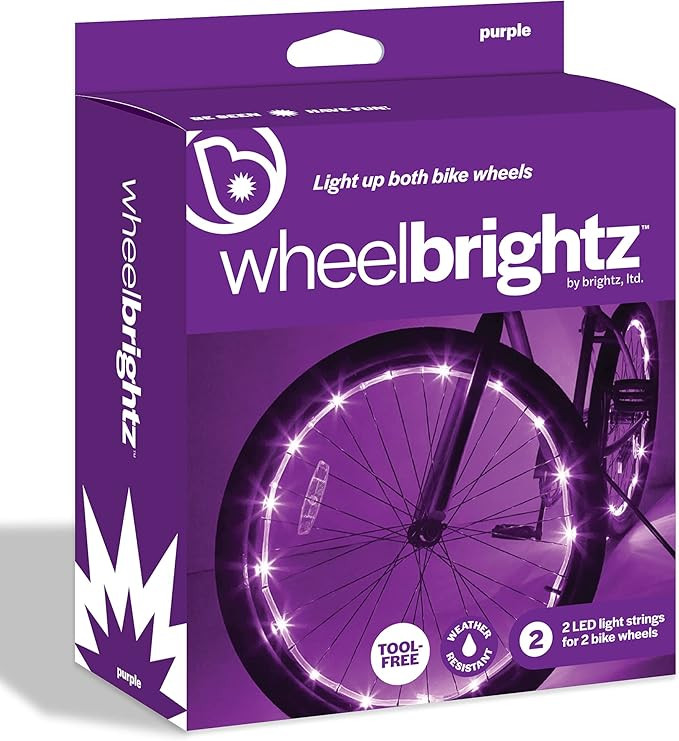 Brightz WheelBrightz LED Bike Wheel Lights – Pack of 2 Wheel Lights – Bicycle Light Decoratio... | Amazon (US)