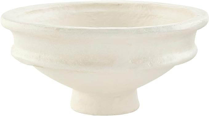 Amazon.com | Mud Pie Paper Mache Pedestal Bowl, Pedestal, 6" x 12" dia: Bowls | Amazon (US)