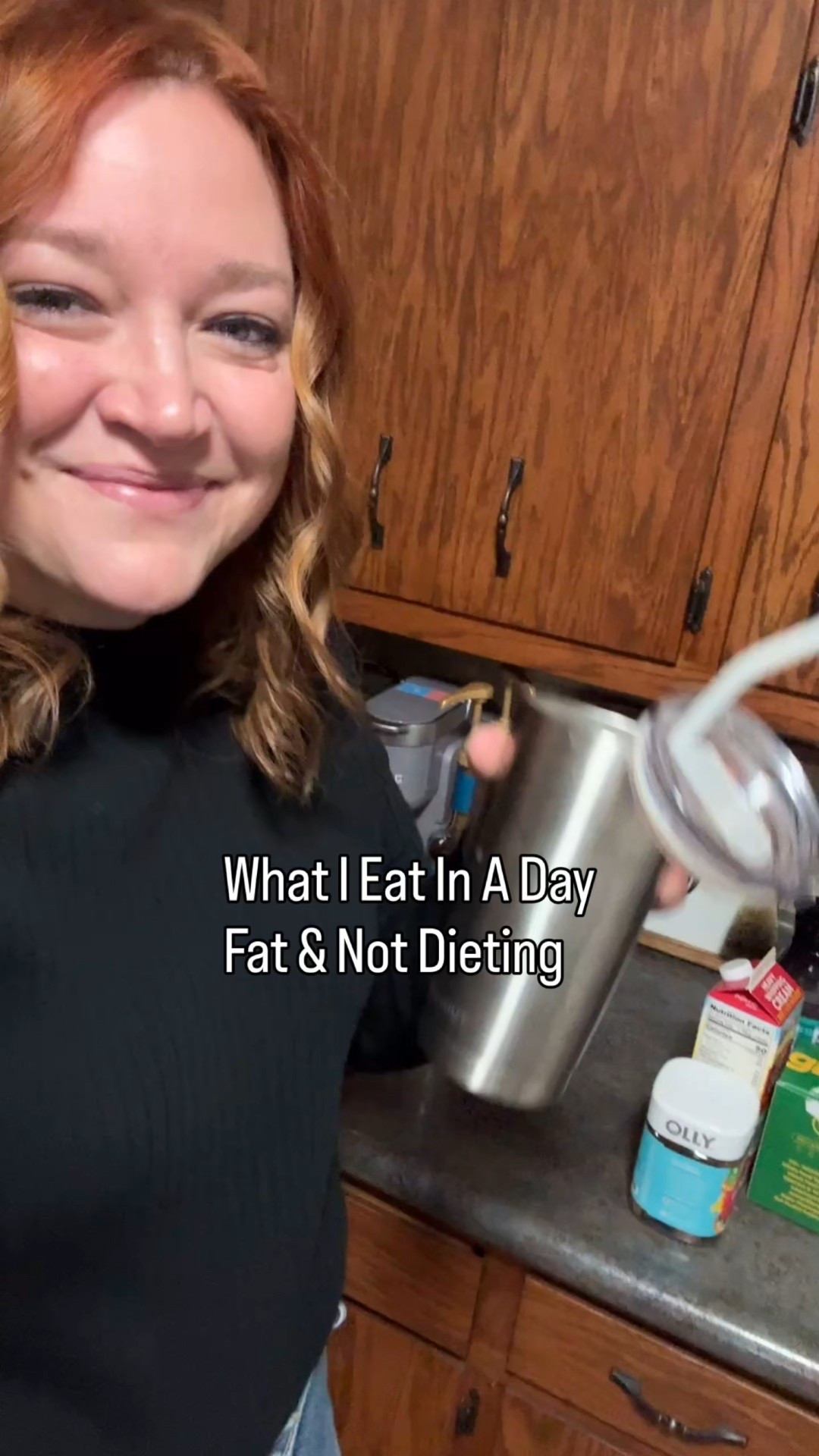 What I eat in a day realistic- sharing some of my favorite everyday supplements and products.

#LTKdayinmylife #LTKmorningroutine #LTKfoodie