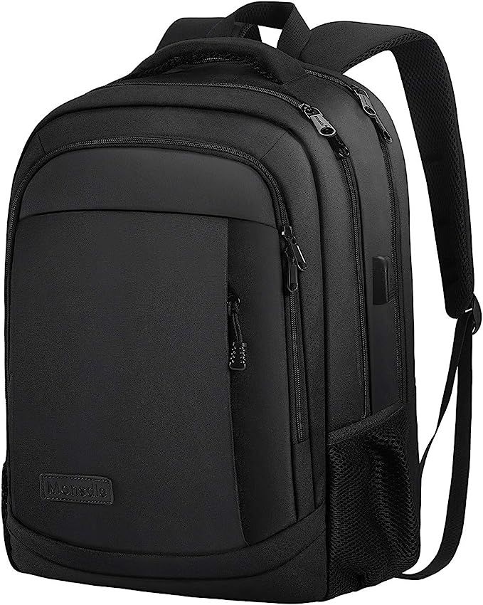 Monsdle Travel Laptop Backpack Anti Theft Water Resistant Backpacks School Computer Bookbag with ... | Amazon (US)