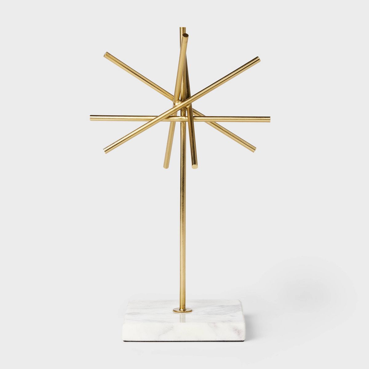 Tall Brass and Marble Decor Star Object - Threshold™ designed with Studio McGee | Target