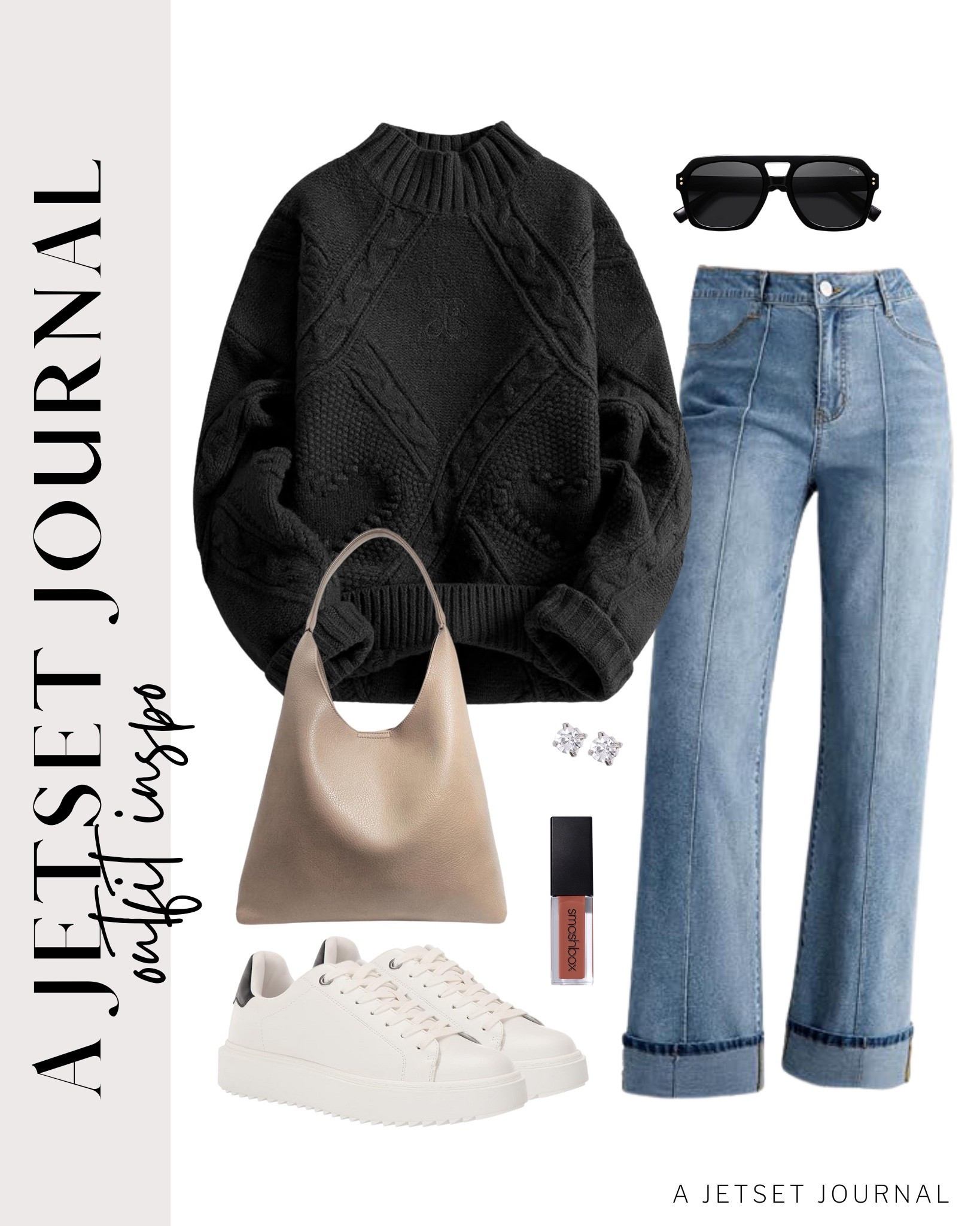 Easy everyday outfit with soft sweaters and jeans from Amazon!
oversized chunky knit sweater, wide leg cuffed jeans, tote bag, airport outfit, fall fashion, comfy outfit, fall style, everyday look, running errand outfit idea, makeup favorite, beauty must have, affordable style, amazon fashion

#LTKFindsUnder50 #LTKSeasonal #LTKU