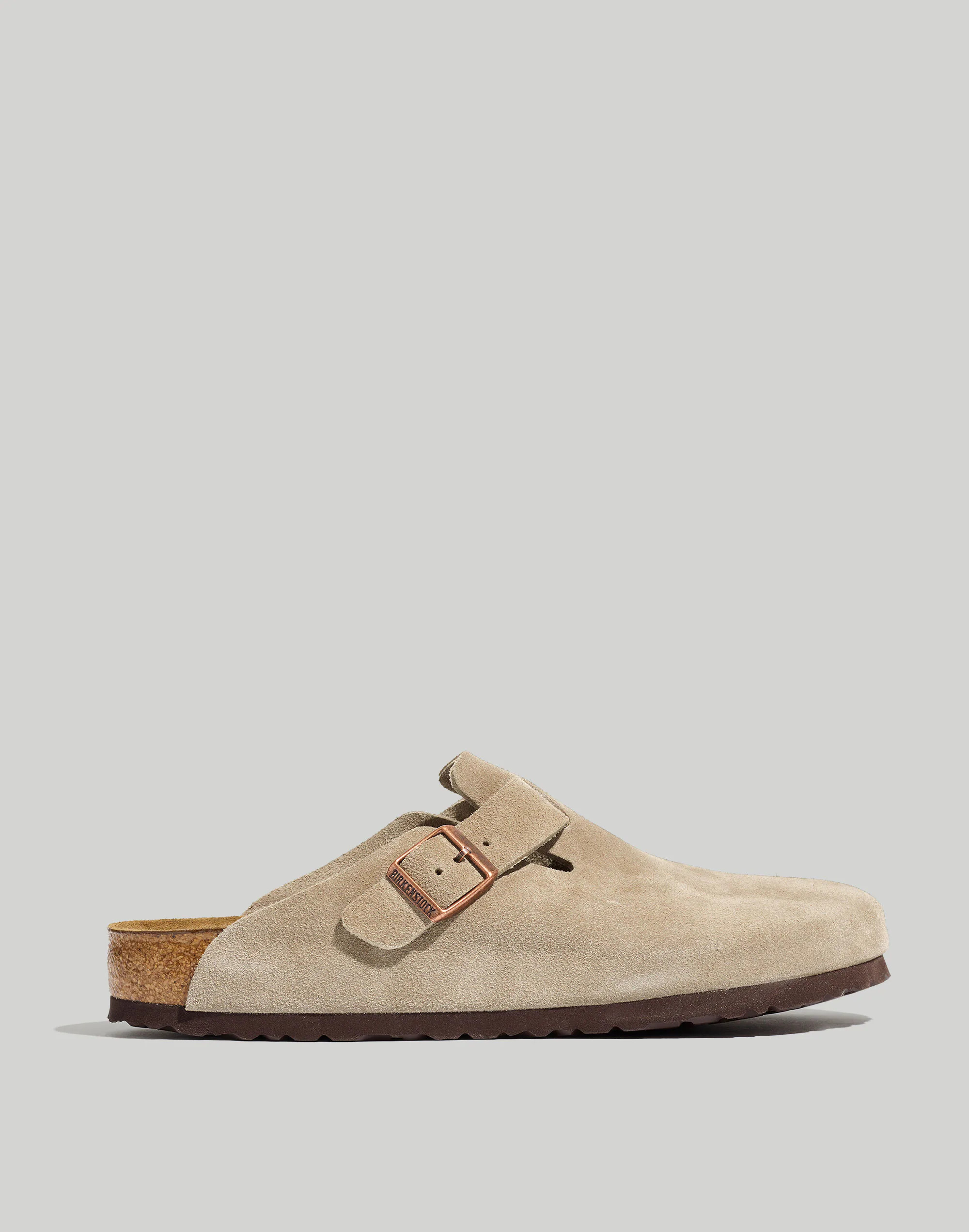 Birkenstock® Boston Suede Soft Footbed Clogs | Madewell