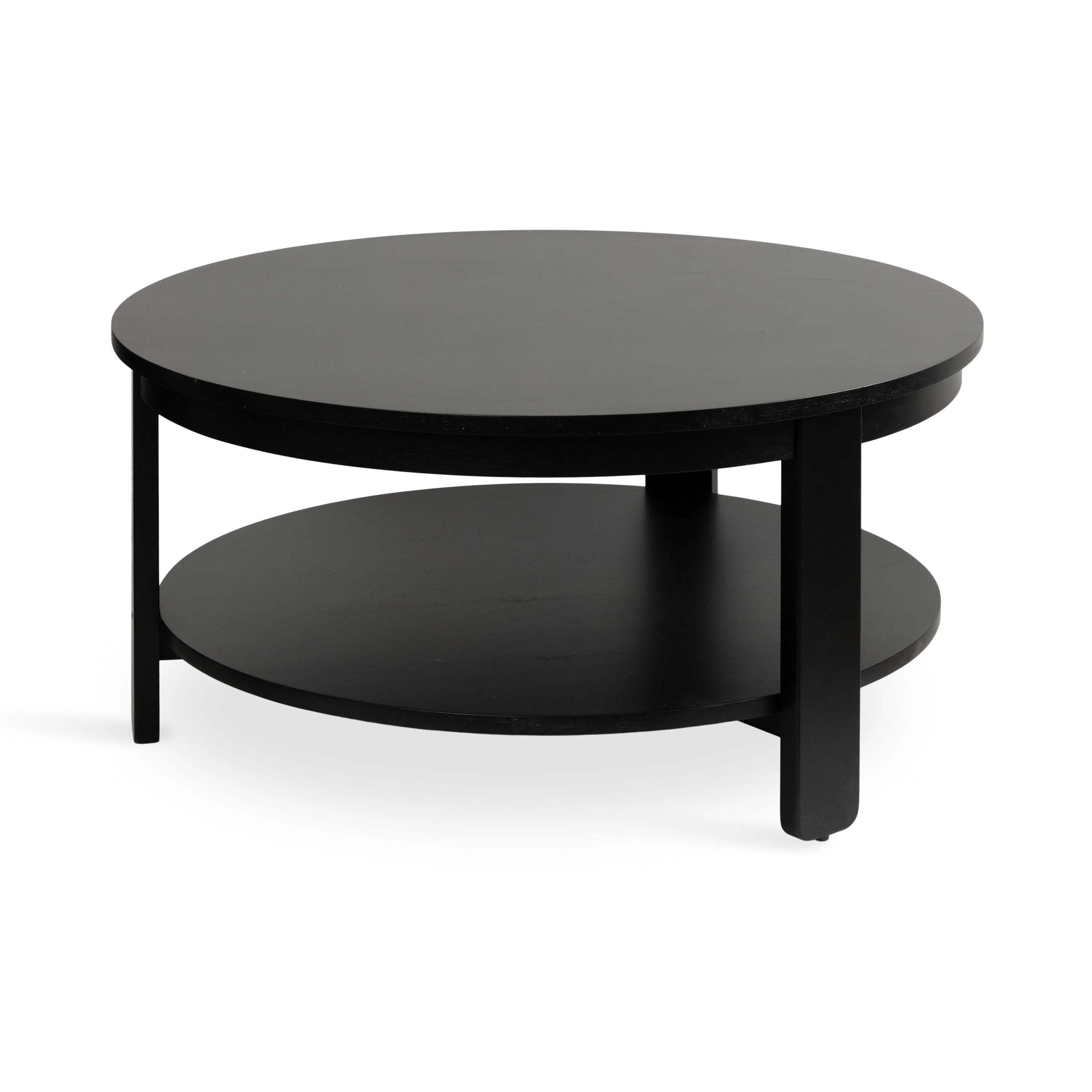 Aamnah Prayash Tiered Round Living Room Coffee Table | Wayfair North America