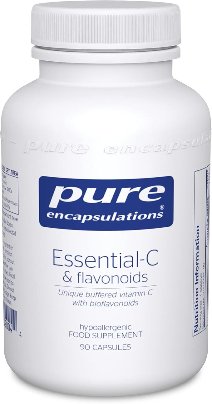Pure Encapsulations - Ester-C and Flavonoids - Unique Buffered Vitamin C Supplement with Bioflavo... | Amazon (UK)
