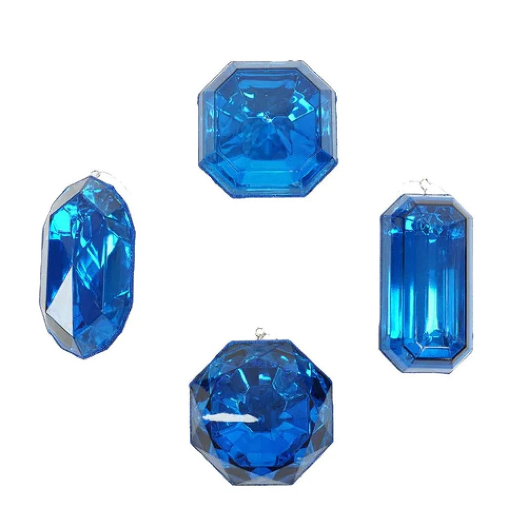 Christmas Precious Gem Ornament Jewel Assortment Precious Cut - Etsy | Etsy (US)