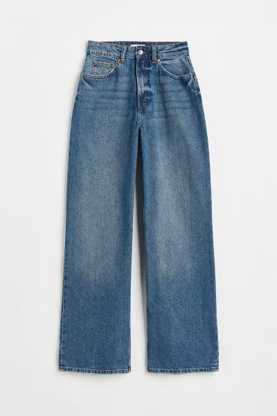 Loose Straight High Jeans | H&M (US + CA)