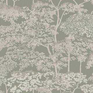 Idyll Tree Sage Wallpaper | The Home Depot
