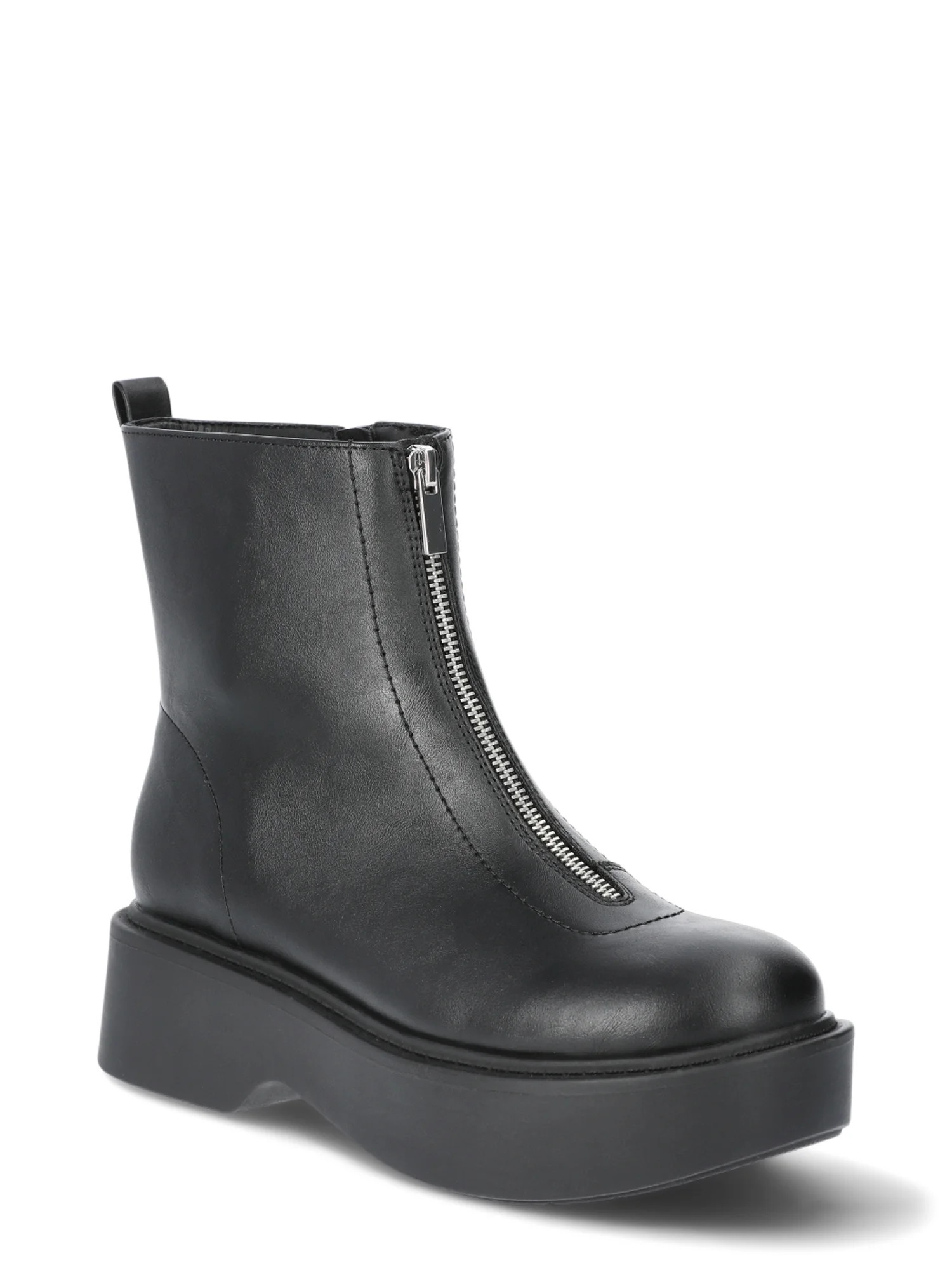 Portland Boot Company Women's Lug Sole Front Zip Boots, Sizes 6-11 | Walmart (US)