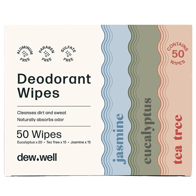 Refresh Deodorant Wipes - A Fresh Start When You’re On the Go - Aluminum, Paraben, and Sulfate ... | Amazon (US)