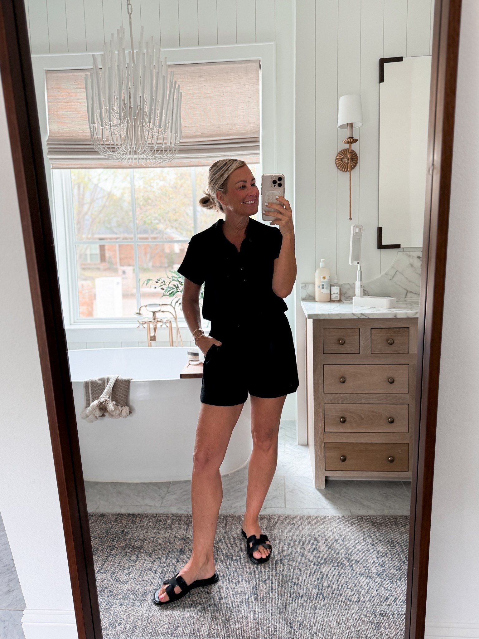 Spanx classic AirEssentials now on this darling romper style! Comes in 3 colors & so beyond comfy! Cute with sandals or sneakers, and 20% off 1st time orders with CASSIEXSPANX 

@spanx #spanxpartner 

#LTKSaleAlert #LTKOver40