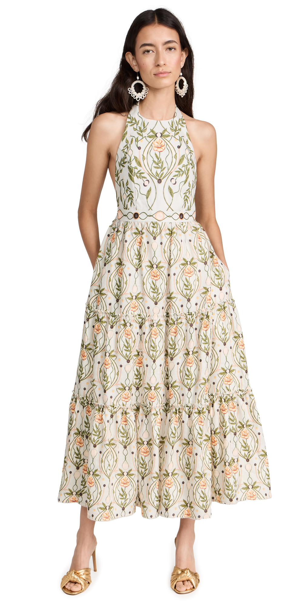 Agua by Agua Bendita Consuelo Lunar Dress | Shopbop