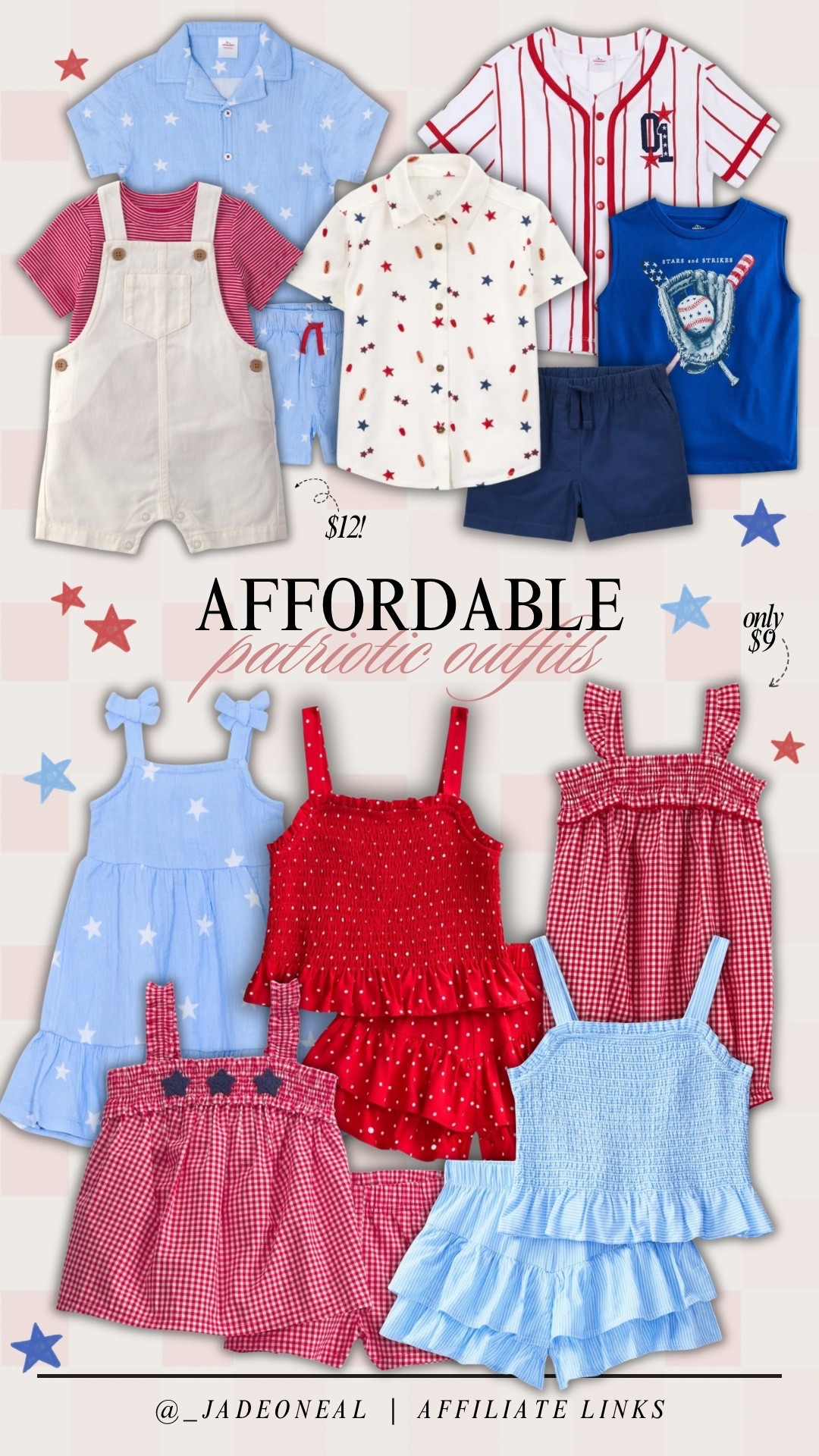 Affordable patriotic children’s clothing from Walmart! So many fun styles for summer 🇺🇸 

Seasonal kids family mom favorites girls boys red white and blue

#LTKmomlife #LTKKids #LTKBaby