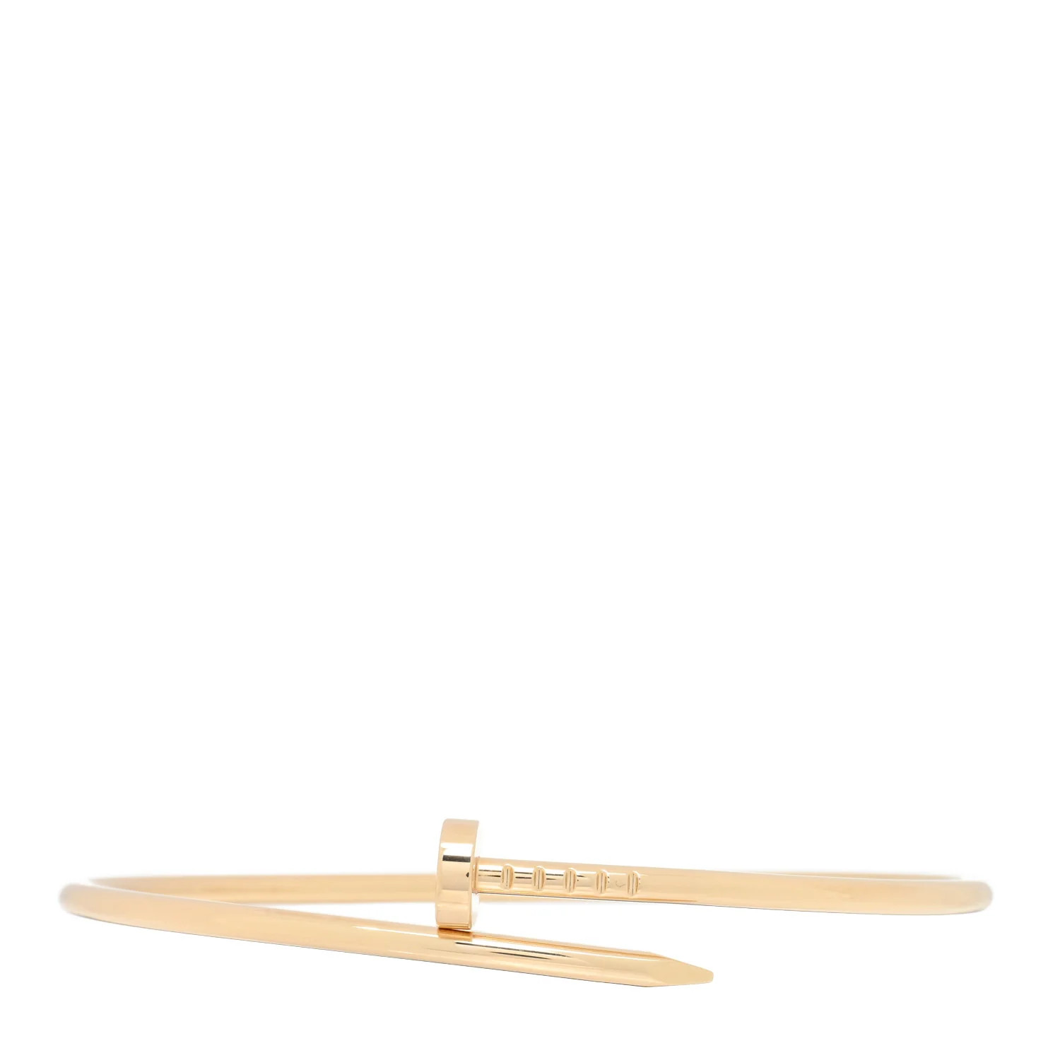 18K Yellow Gold Small Juste Un Clou Bracelet 18 | FASHIONPHILE (US)