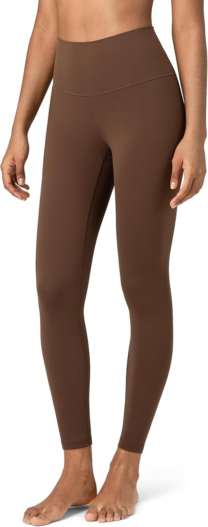Colorfulkoala Women's Dreamlux High Waisted Workout Leggings 25" / 28" Inseam Yoga Pants | Amazon (US)