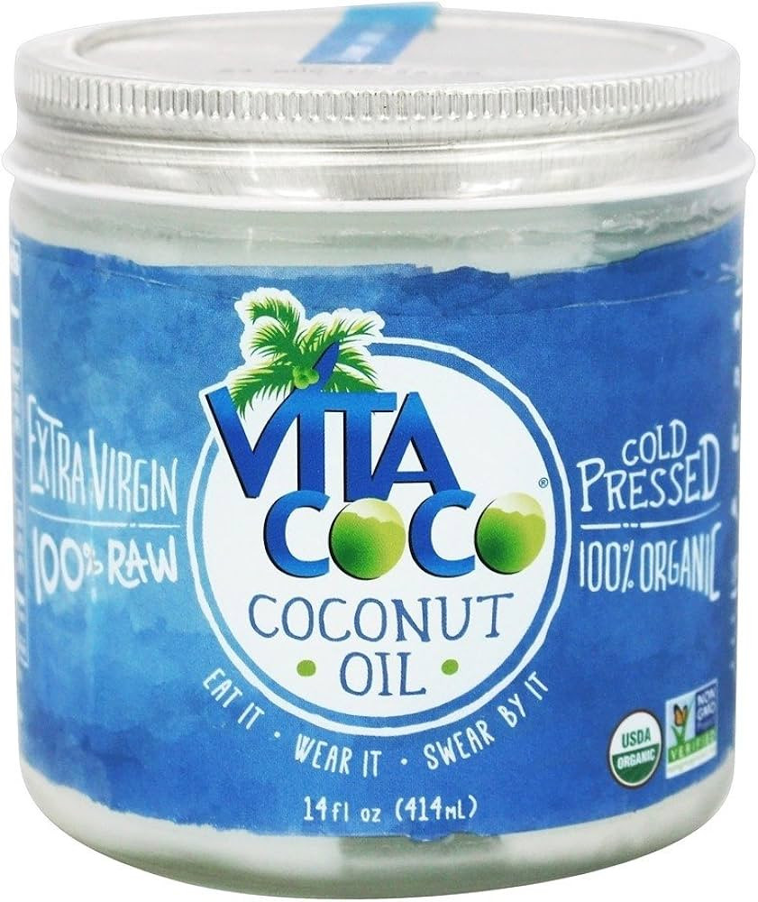 Vita Coco - Organic Cold Pressed Extra Virgin Coconut Oil - 14 oz. | Amazon (US)