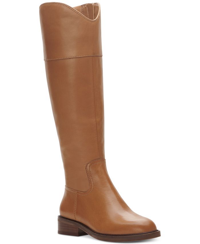 Vince Camuto Women's Alfella Knee-High Riding Boots & Reviews - Boots - Shoes - Macy's | Macys (US)