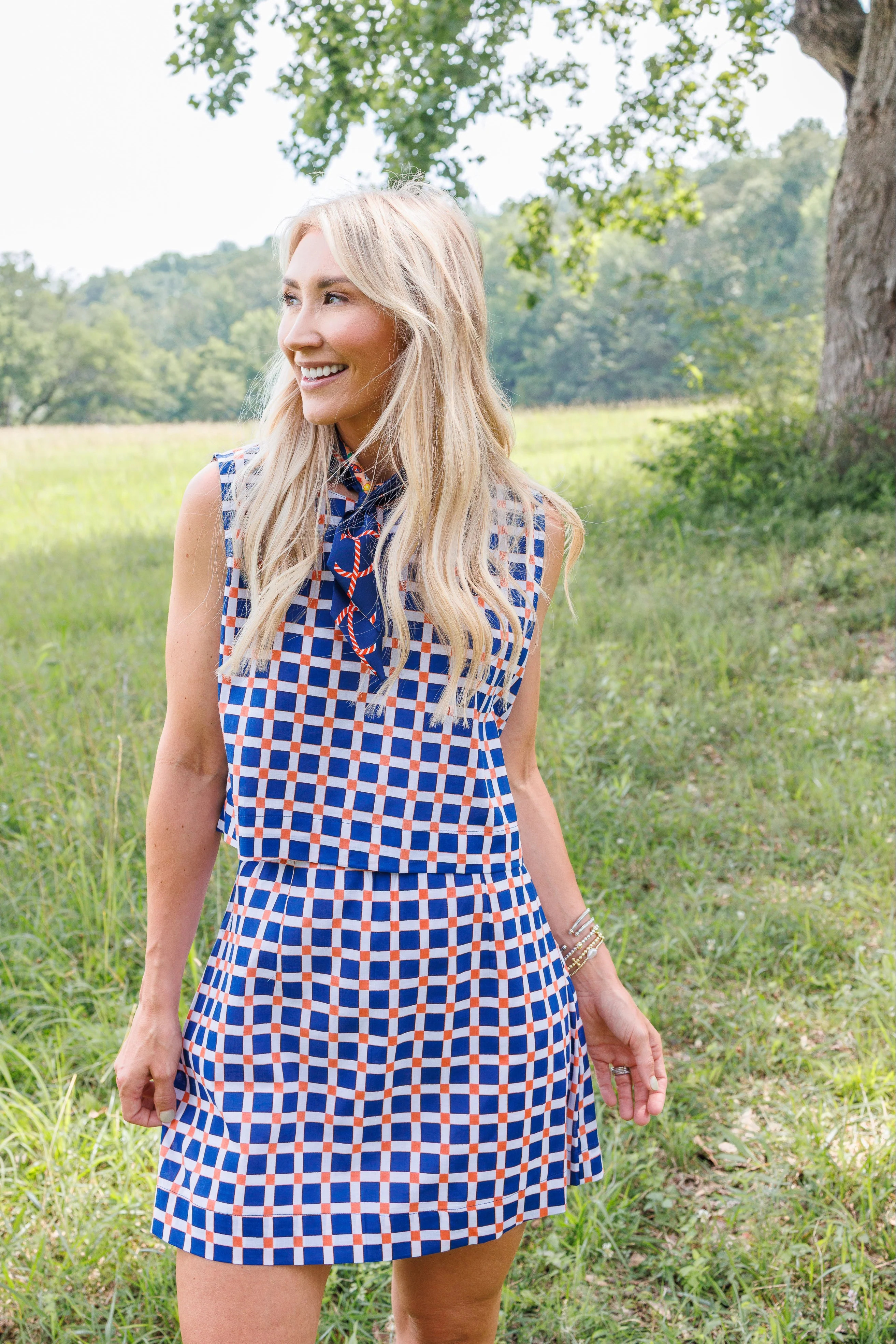 Maggie Oaks Allie Auburn Cropped Top | Clover and Bee | Clover + Bee