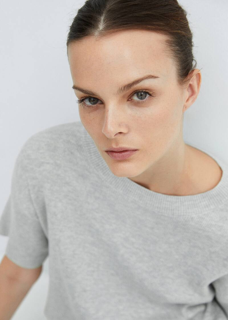 Straight knitted trousers -  Women | Mango United Kingdom | MANGO (UK)