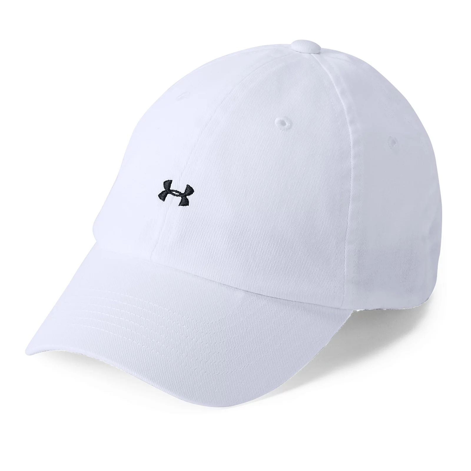 Under Armour Logo Relaxed Baseball Cap, White | Kohl's