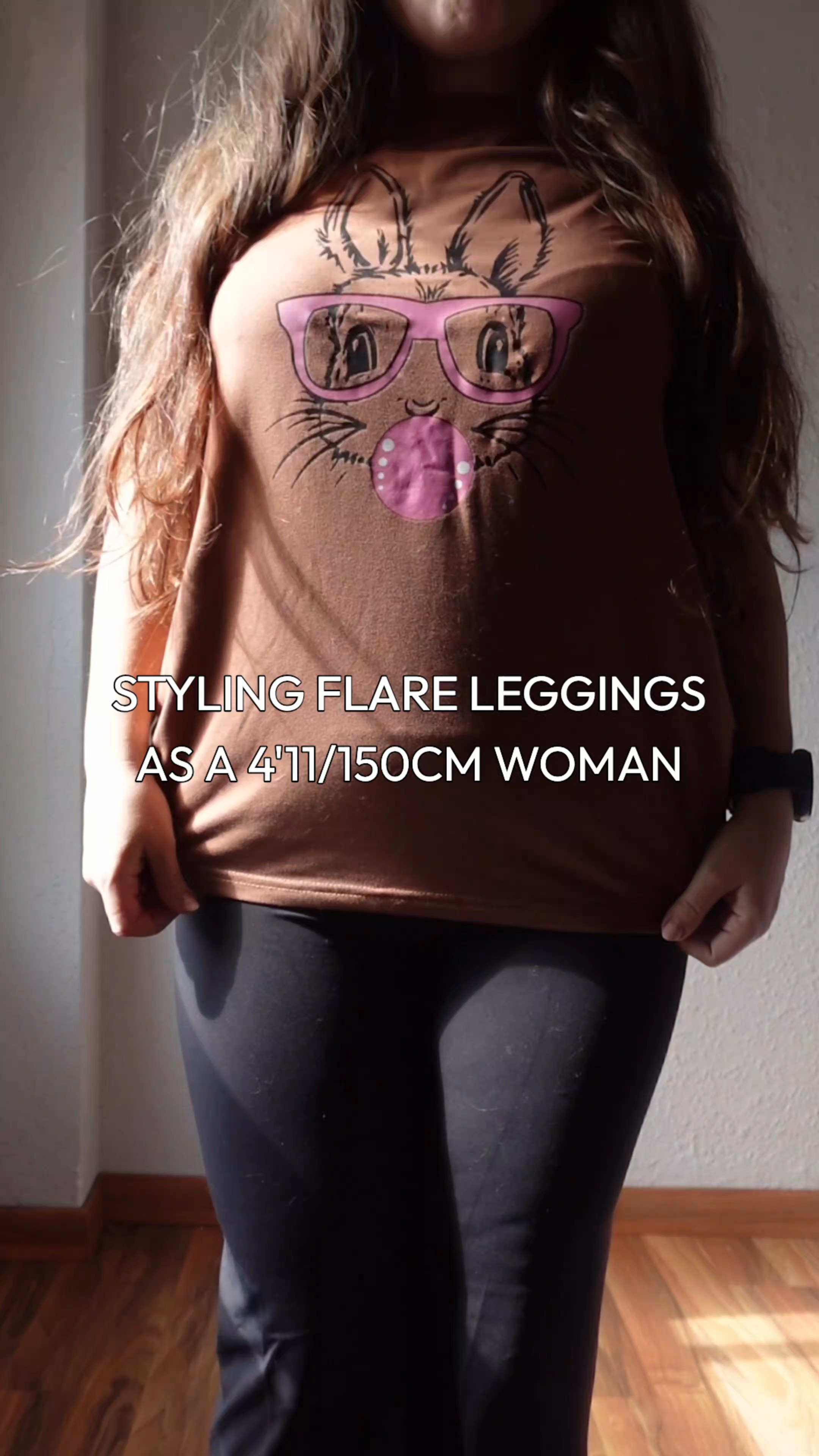 Styling my gymshark black flare leggings with sustainable brown bunny flats and fitted top.

#LTKPetite #LTKMidsize #LTKootd