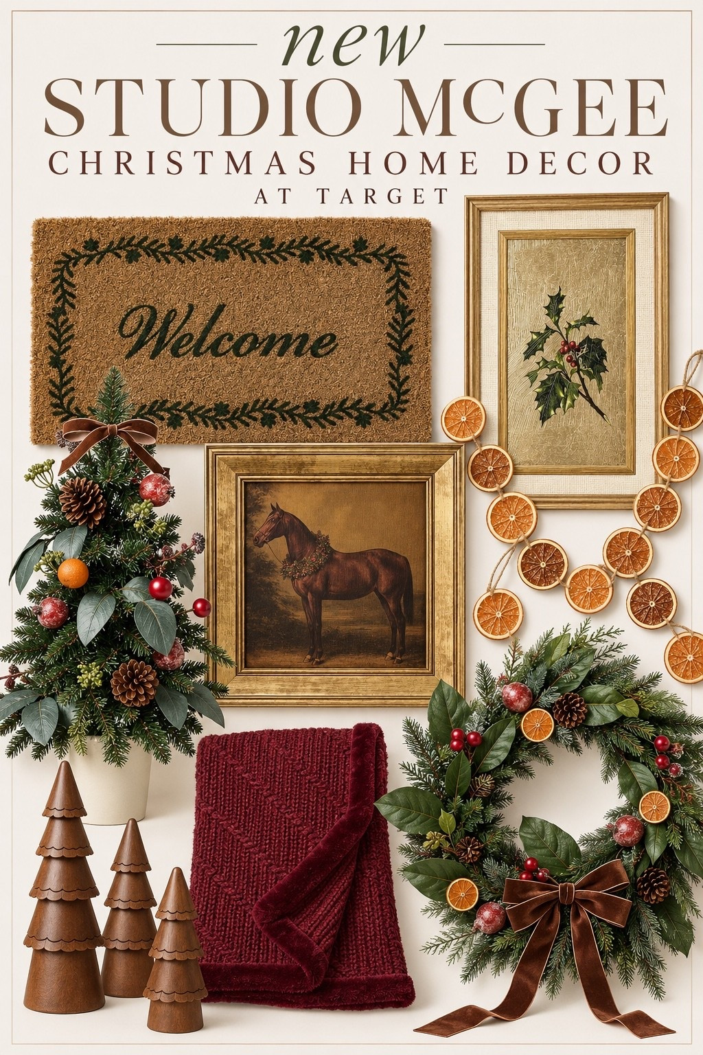 Studio McGee X Threshold Christmas decor at target🎅🏼✨

#LTKSeasonal #LTKHome