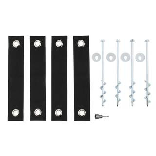 Home Accents Holiday12 in. Hardware Halloween Heavy Duty Metal Spiral Yard Stakes 4-pack(12)Quest... | The Home Depot