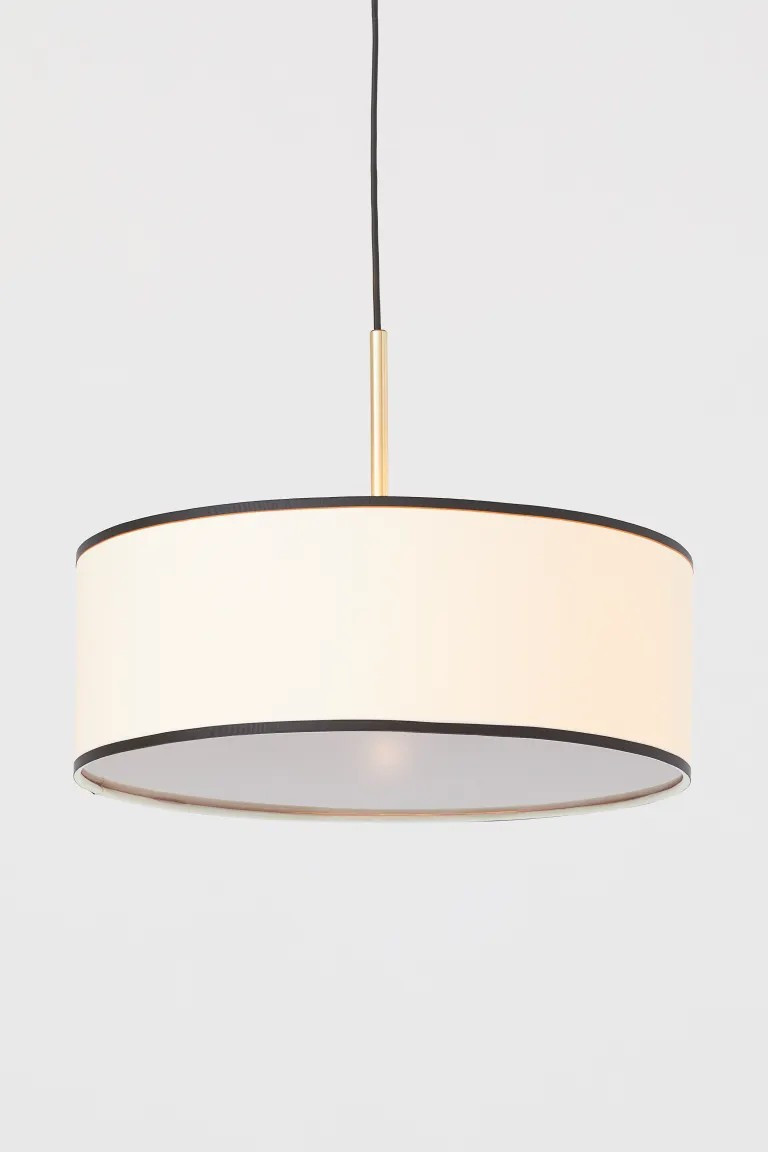 Fabric/metal pendant light | H&M (UK, MY, IN, SG, PH, TW, HK)