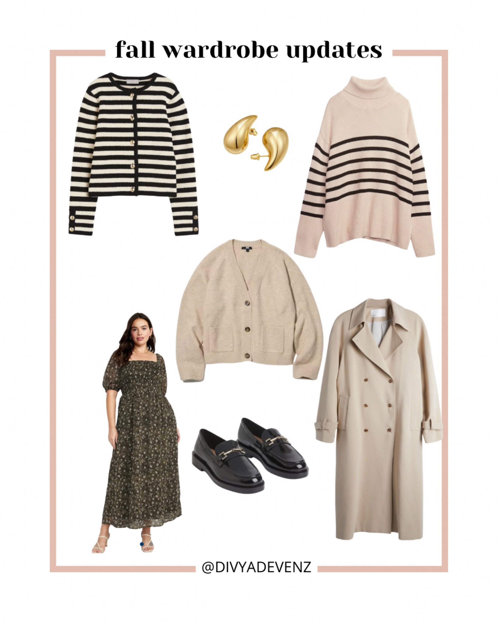 Refreshing my wardrobe for fall with a few classic pieces  