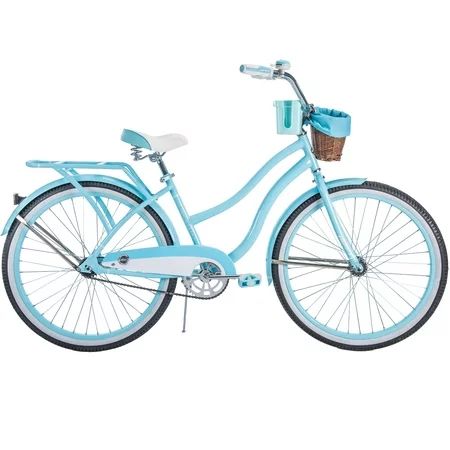 Huffy 26"" Women's Geneva Beach Cruiser Bike, Light Blue | Walmart (US)