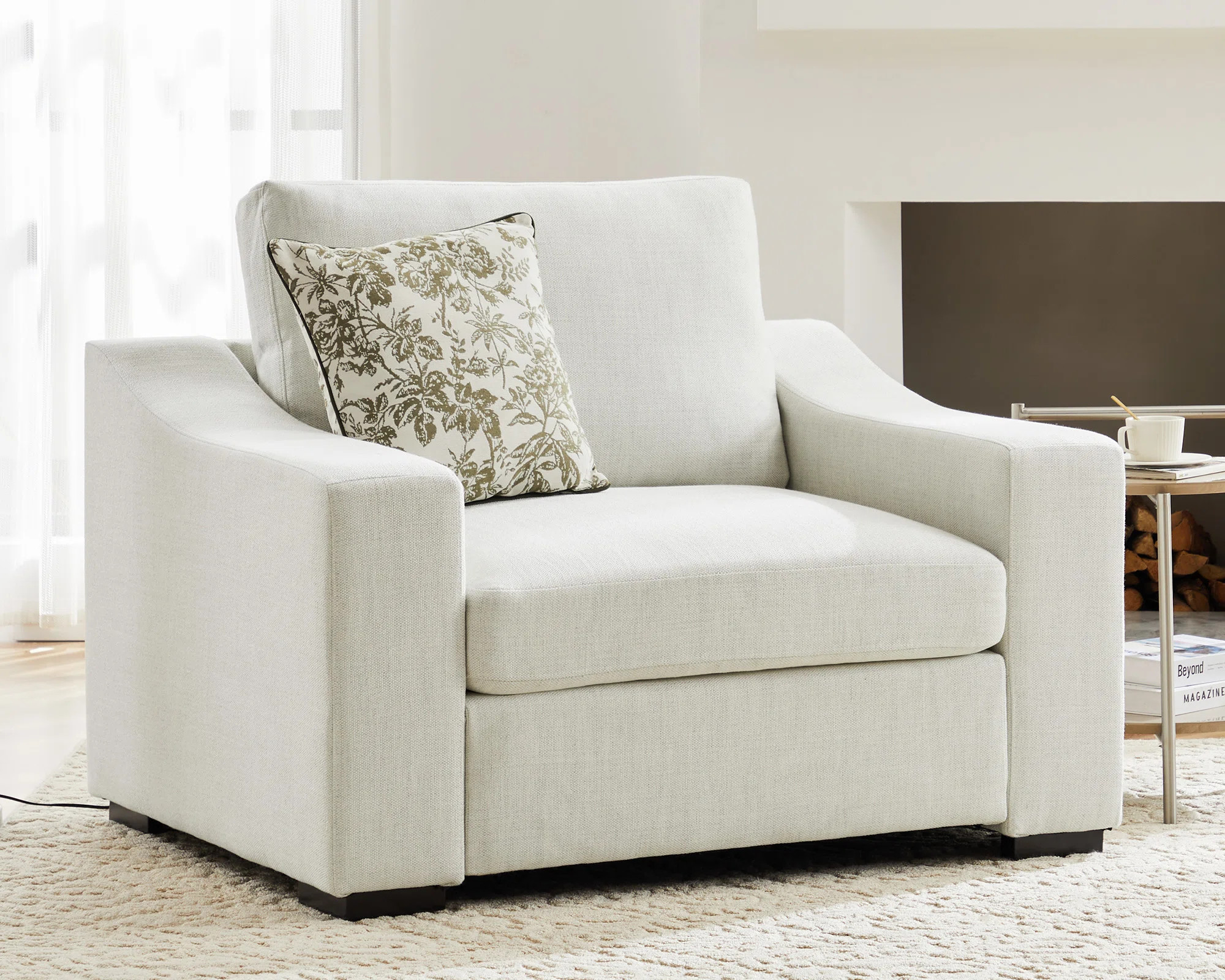 Stutsman Upholstered Chair And A Half | Wayfair North America