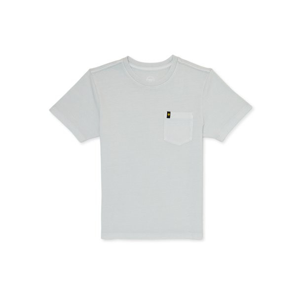 Wonder Nation Boys Short Sleeve Pocket T-Shirt, Sizes 4-18 & Husky | Walmart (US)