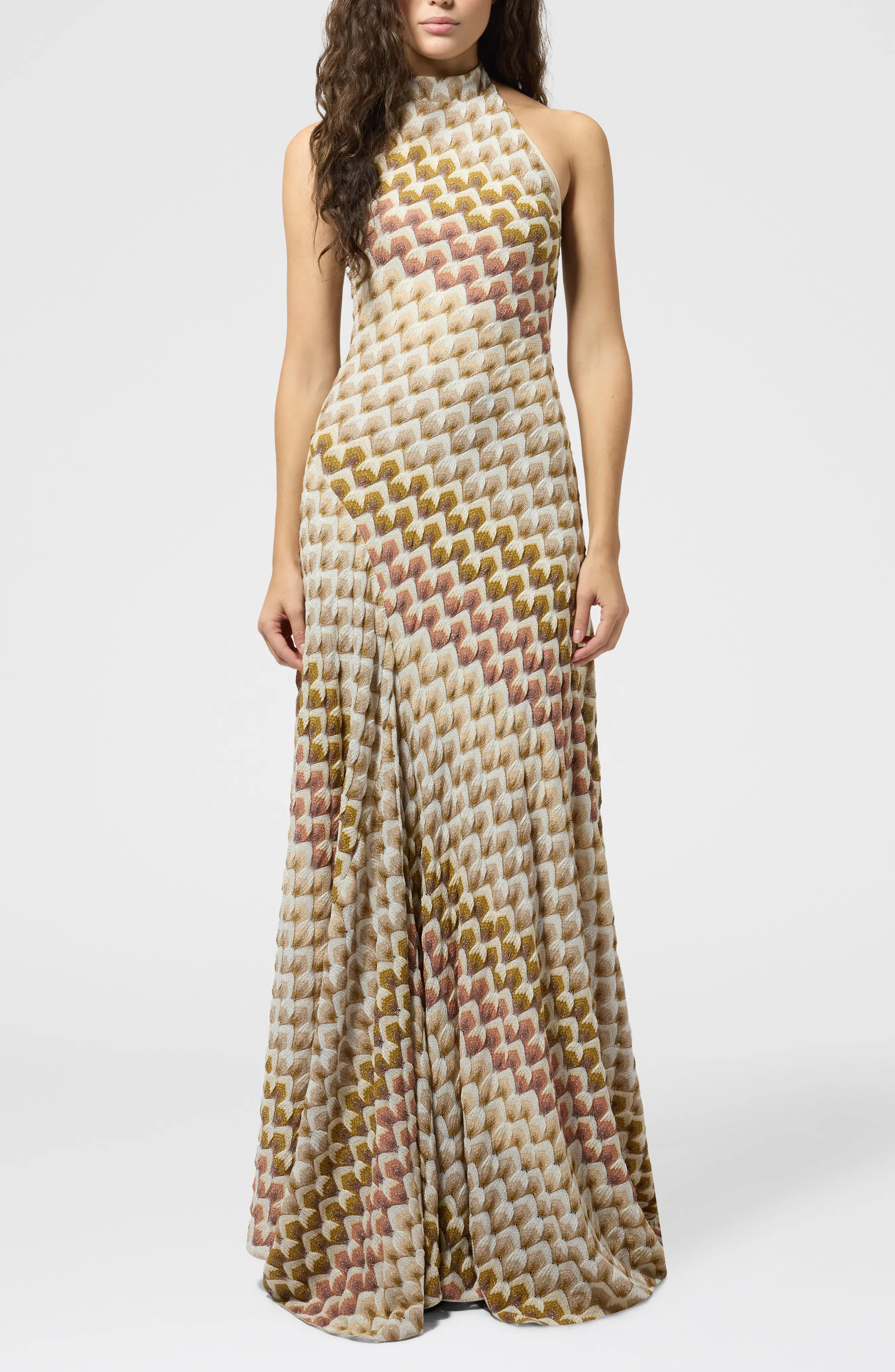 Missoni Halter Neck Maxi Dress (Women) | Nordstrom | Nordstrom