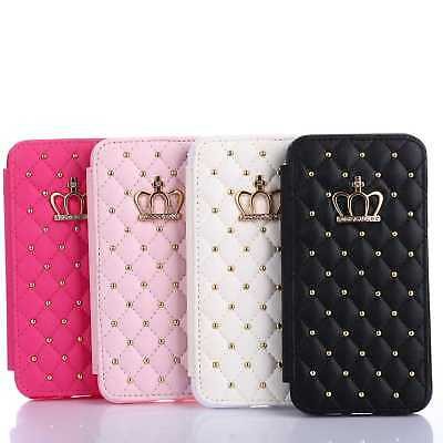 Crown Wallet Leather Case Card Pockets Stand Cover for Apple iPhone XS Max XR X | eBay | eBay US