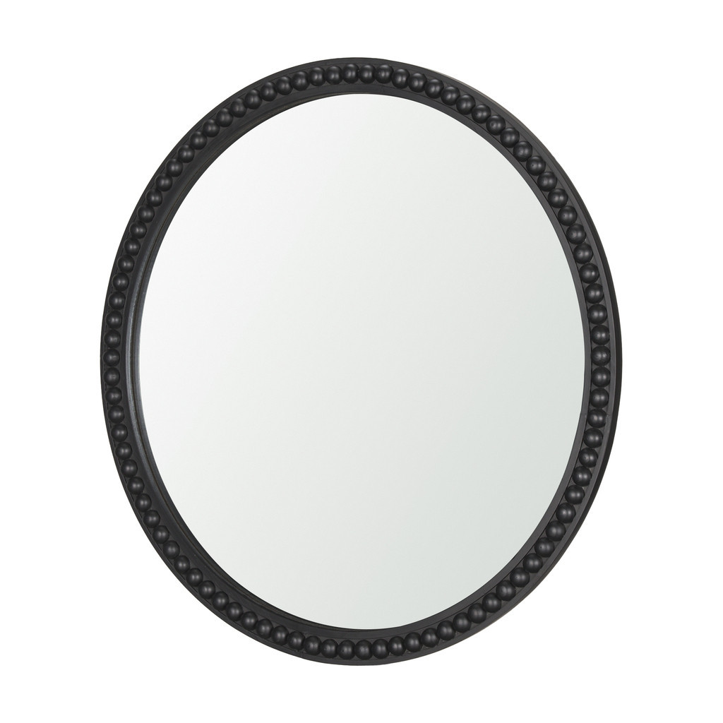 Roan Wall Mirror In Black | 1stopbedrooms