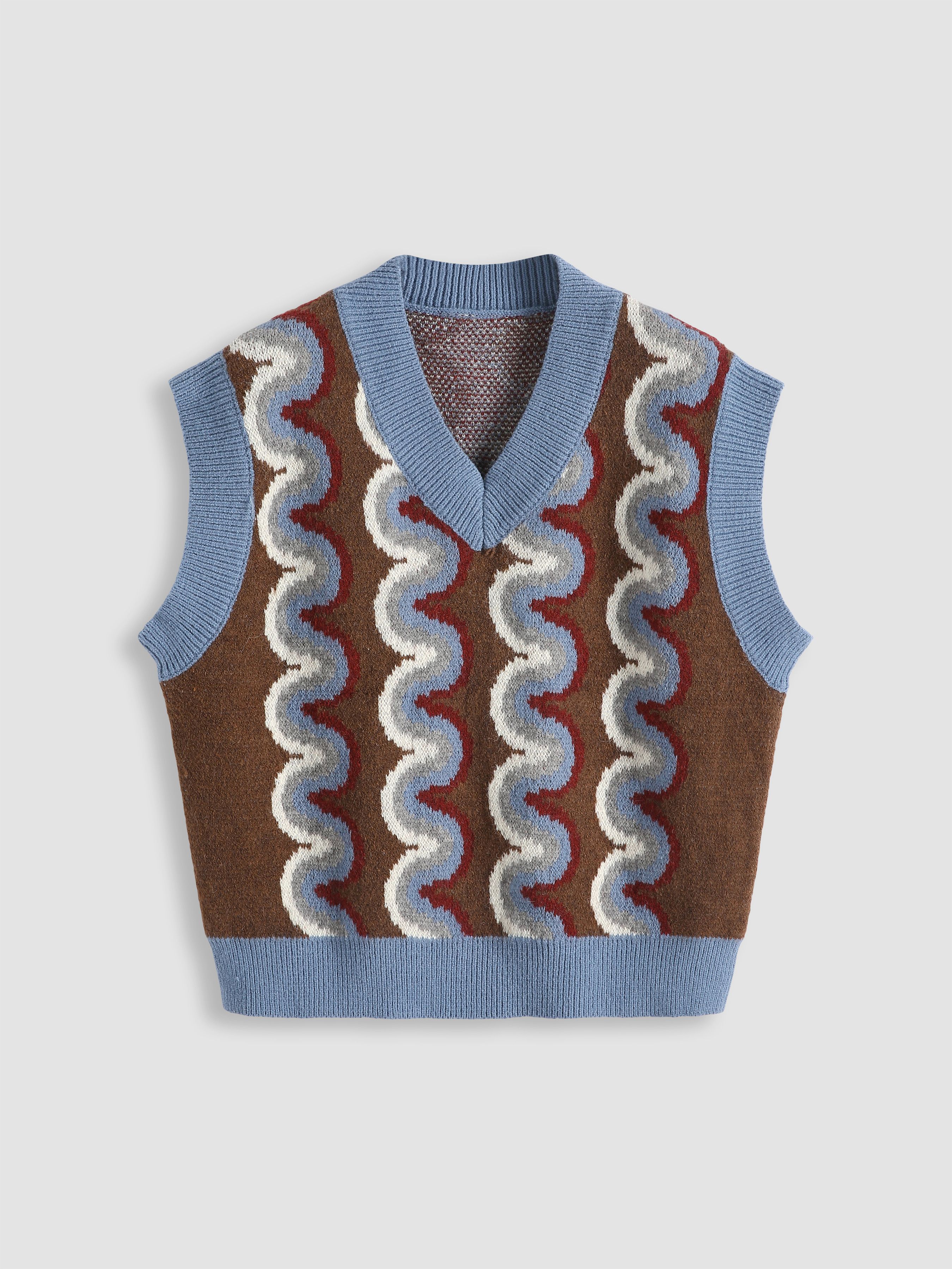 Retro Wavy Vest - Cider | Cider