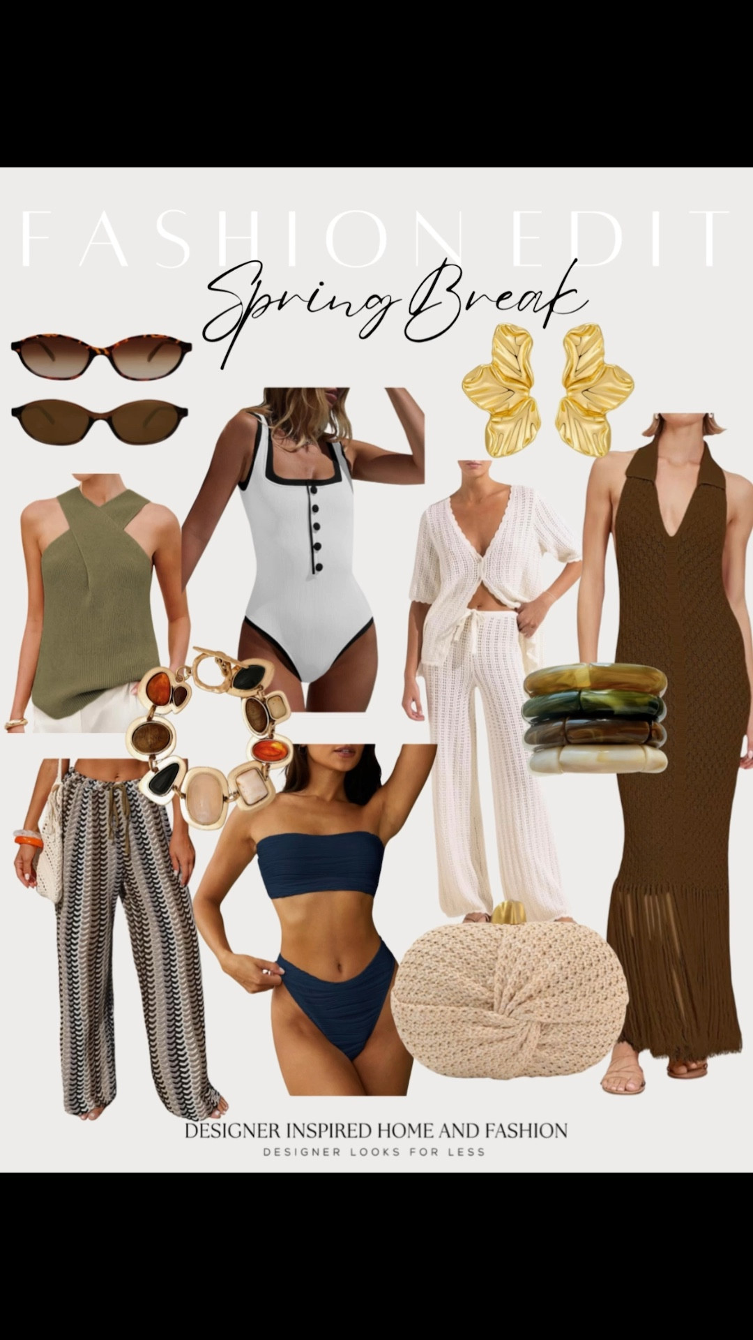 Amazon Spring break outfits and accessories 

#LTKSwim #LTKTravel #LTKSeasonal