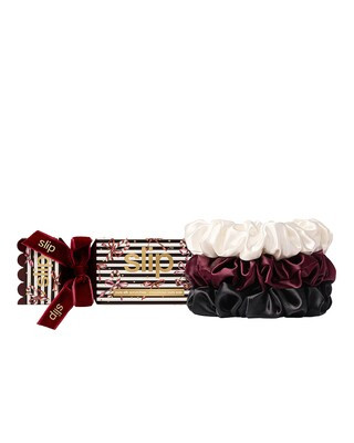 Pure Silk Large Scrunchie Cracker Set Of 3 | FWRD 