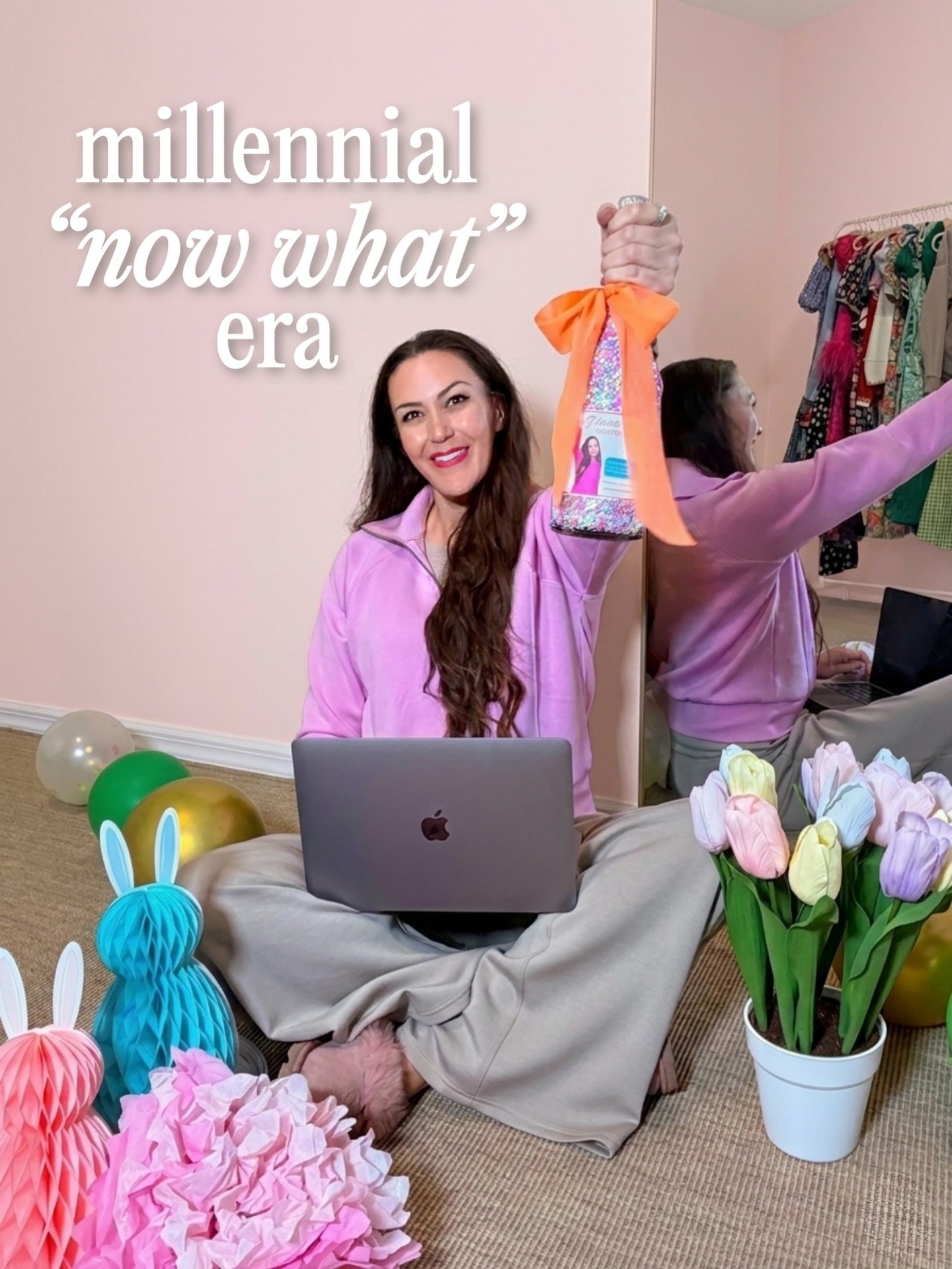 if you’re in between versions of yourself, this is for you...

lately, the DMs aren’t about where I got my dress - they’re about the “now what?” the layoffs, the pivots, and the realization that the “stability” we were promised was a lie.

millennial women deserve more than just outfit inspo. we deserve a space to figure out who we actually are - without the judgment and without the noise.

I’m building a home for that. I’m still your go-to pear-shaped & colorful fashion girly - but with a much deeper purpose.

something is coming ✨ stay close.

#millennials #millennialwomen #figuringitout #startingover #womenover30